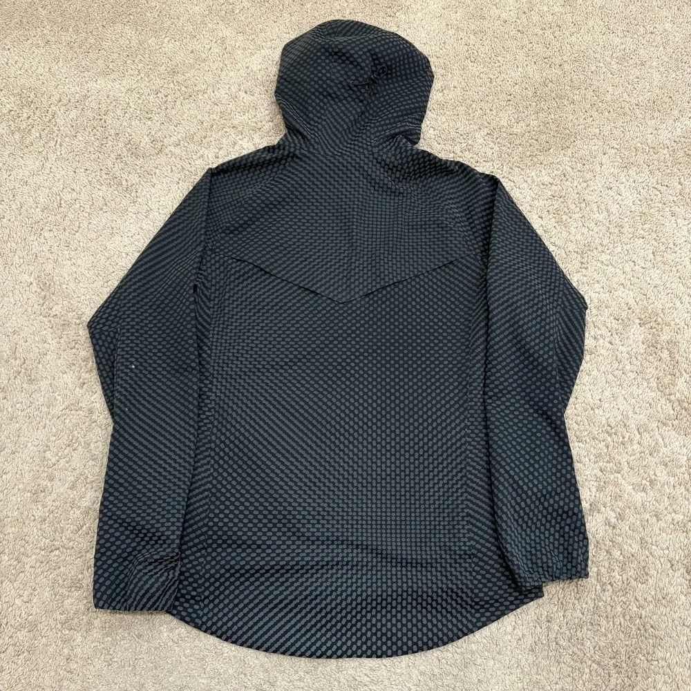 Nike City Flash Reflective Jacket Women's Small Black Full Zip Running Storm Fit